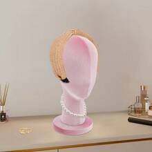 Female Mannequin Head, Mannequin Head, Mannequin Head For Displaying Wigs, Hats Light Pink