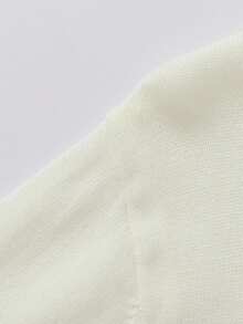 Balabala 2026 Spring/Autumn New Tween Boy Striped Crew Neck Casual Loose Knit Sweater - White Green Tone - View 4