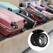 48/24/16/8件套行李箱轮套,行李箱保护套,适用于8轮旋转行李箱,耐磨防噪音行李箱套,旅行配件 - 彩色 - 查看 9