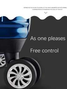 2/4pcs Luggage Replacement Wheels, Suitcase Swivel Casters, Luggage Accessories, Replacement Wheels For Suitcases, Fabric Luggage, Luggage Wheels, Luggage Accessories, Replacement Handle Wheels, Classic Roller Suitcase, Suitcase Replacement Wheels, Travel Accessories