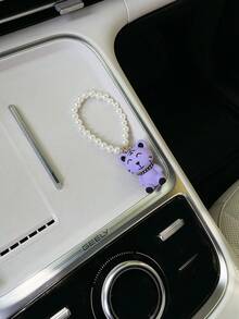 Cute Cartoon Beaded Keychain, Creative Car Key Chain Pendant, Bag Charm Pendant