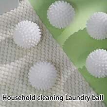 5/6 piezas Bolas de lavandería reutilizables, suavizante de telas, bolas para la secadora, removedor de pelo de mascotas, rociador para eliminar arrugas de la ropa, herramientas de limpieza profunda, artículos esenciales para el hogar