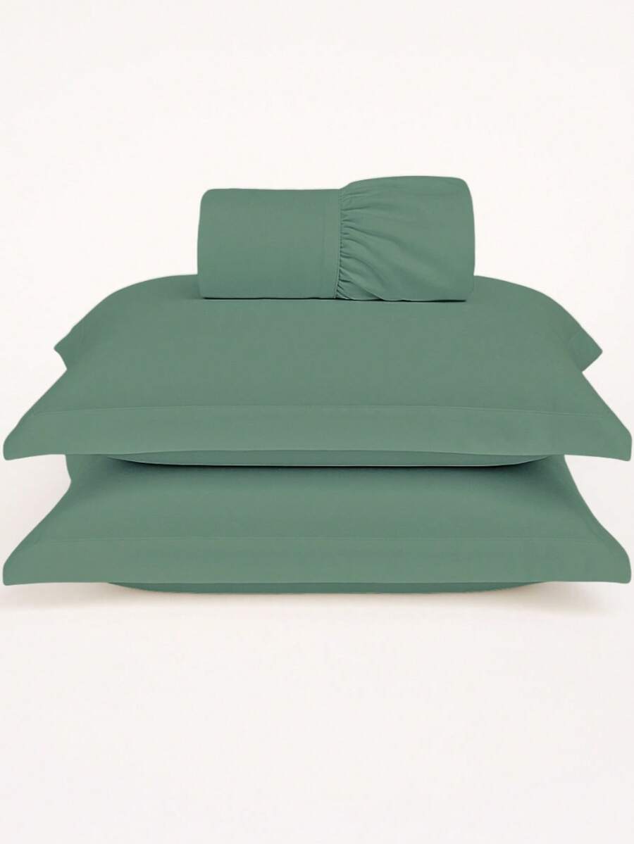 Fitted Sheets - 墨綠色 - 查看 1