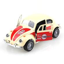 1/38 Alloy Custom Tailstock Classic Model Children Retro Car Exquisite Desktop Ornament Interesting Inte Birthday Festival Gift - Multicolor - View 5