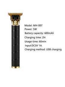 Cordless Electric Hair Clipper Shaver Grooming Kit, Beard Trimmer, Trimmer, Suitable For Men's Haircut And Styling, USB Rechargeable, Ideal Haircut Set For Home, Salon Or Men's Gift