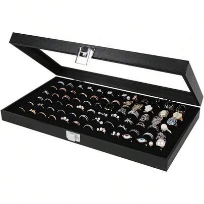 ¡RecomendadoJ JACKCUBE DESIGN - Organizador de anillos versátil, estuche de exhibición de anillos y estuche de anillo, perfecto para almacenar y mostrar varios anillos, elegante caja de joyería y solución de¡Top de Temporada