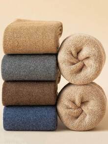 加厚女士长袜 时尚百搭 适合秋冬季 保暖柔软舒适 休闲秋冬袜 圣诞礼物