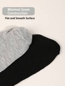 20/10/5/3 Pairs Of Men's Cotton Socks, Short Socks, Invisible Socks,With Double Thread Anti Slip Design,White Socks,Black Socks,Low Cut Ped Socks,Ankle Socks, Moisture Wicking, Soft And Breathable, Suitable For Business And Leisure, Home And Sports, College Style, All Seasons For Daily Wear,Random Colors