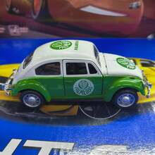 Carrinho Fusca Ferro Fricção Metal Miniatura Brinquedo equipe