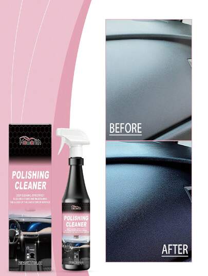 Homonth 汽车内饰护理喷雾 - 皮革和内饰清洁剂、脱脂剂和护理剂，适用于日常维护