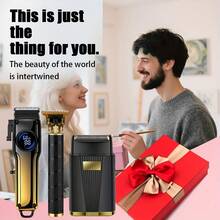 Cordless Electric Hair Clipper Shaver Grooming Kit, Beard Trimmer, Trimmer, Suitable For Men's Haircut And Styling, USB Rechargeable, Ideal Haircut Set For Home, Salon Or Men's Gift