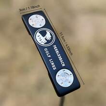 1 Black Golf Putting Golf Club 32 33 34 35 36 Inches, Hooded Golf Club - Improves Ball Speed And Accuracy, Detachable Weight. - Black - View 11
