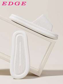 男女通用EVA拖鞋 - 软底室内拖鞋，适合居家、浴室、海滩等场所，时尚简约休闲风格，流行设计，经典单品，多种颜色可选，可爱拖鞋【新款高端版】，轻便不累脚，四季皆宜 - 2雙鞋-黑色+卡其色 - 查看 9