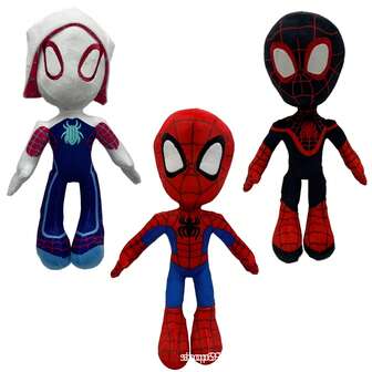  1pc Marvel Spider-Man Avengers Parallel Universe Spider Doll AFK, Ideal For Teenagers, Can Be Used As A Bag Decoration, Home Decoration, And Also As A Gift For Thanksgiving, Christmas, New Year, Birthday Parties, And Friends