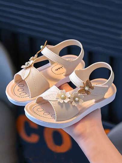 1 par Sandalias casuales, deportivas, para el hogar, viajes y campus de verano 2026 de suela blanda para niñas/niños estudiantes