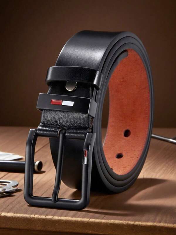 1 Pieza Cinturón de y multicolor con hebilla de aleación nueva y autobloqueante, para uso casual y de negocios, multifuncional, como regalo perfecto para padres, familiares y novios