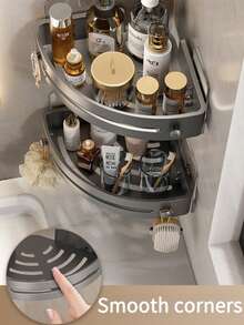 3件套转角淋浴置物架，带挂钩的粘性浴室置物架，可放置洗发水和洗漱用品，适用于各种角落，适合秋季装饰/节日装饰/万圣节礼物/圣诞节礼物/新年礼物