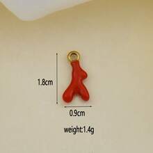 1pc Stainless Steel Fashionable Beach Vacation Pendant, DIY Handmade Bracelet, Earring, Hanging Decor Accessory