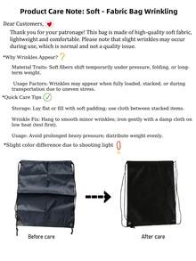 Everyday Essential Item. This Drawstring Backpack Can Be Customized With Your Name Or Holiday Greetings, Making It An Ideal Choice For The Back-To-School Season. Made Of Nylon Material, A New Spring/Summer Style, With Large Capacity And Featuring A Ballet Dancer Pattern. - Multicolor - View 12