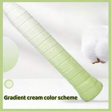 1pc Gradient Bubble Wrap Overgrip, Non-Slip Sweat-Absorbent Badminton Racket Macaron Handle Grip - Multicolor - View 5
