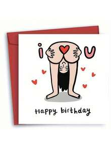 Funny Birthday Card For Her, For Friend, Funny Birthday Card, Comedy Gift For Him, Or Him, Happy Birthday Funny Greeting, Funny Birthday Cards, Happy Birthday!