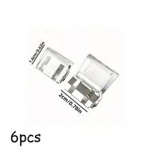 4/6pcs Shorten The Pants Legs With Invisible Fixing Clips, Prevent Dragging At The Bottom Of The Pants Legs, Hide The Buckle Leg Closure Device Without Seams, Prevent Pants Legs From Dragging The Floor, Suitable For Jeans And Pants