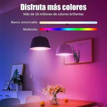 Luz feliz |   10W Cozylife Foco Inteligente Wifi & Bluetooth, 1000lm Foco LED RGBCW Alexa Bombilla, Colors Regulable Dimmeable Multicolor Control Remoto de APP y Control de Voz (4) - 2 - Ver 11