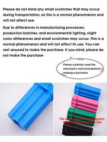 1pc New Integrated Lighter & Cigarette Storage Box, 6-Hole Cigarette Case, Portable Cigarette Box, Cigarette Protective Box, Waterproof & Moisture-Proof, Smoking Accessory, Great Gift For Friends And Family