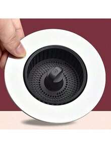 厨房水槽滤网、带压力弹跳式排水塞的水槽排水塞、带铜芯的浴室洗脸盆排水塞、通用浴室排水配件、浴室地漏、防虫封闭盖、带压力弹跳式马桶除臭排水塞、厨房水槽滤网、压力弹跳式排水过滤器、通用型、密封圈防漏、多功能滤篮（用于过滤残渣）、升级版储水设计 - 彩色 - 查看 7