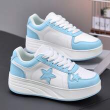 Teenagers' Roller Skates, 4-Wheel Detachable, Multifunctional Heelys For Boys, Casual Sports Shoes With Star Laces, Suitable For All Seasons