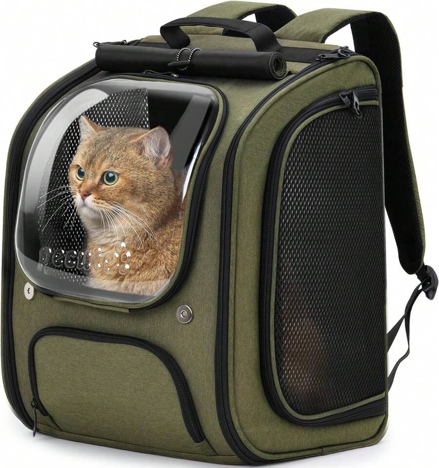 Zaino per animali domestici - Verde Oliva - Visualizzare 1
