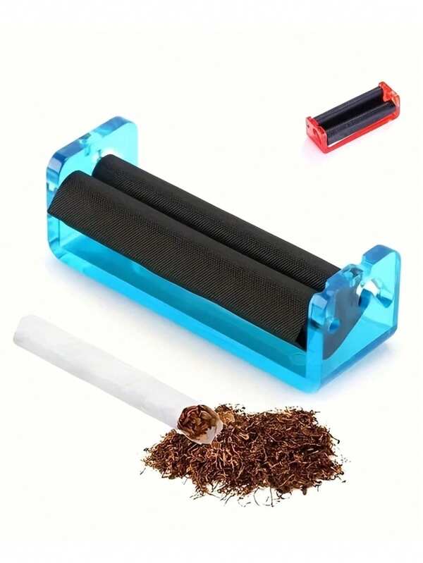 1pc, Cigarette Maker,Manual Cigarette Rolling Machine,Cigarette Rolling Machine,Cigarette Roller For 2.8in 3.1 In 4.3in Roll Papers,Handhold Plastic Rolling Machine,Rolling Papers Machine, SmokingAccessaries-Color Random, Back To School Supplies