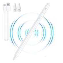 قلم تعمل باللمس متوافق مع أجهزة iPad (2018-2025)، iPad Pro (11/12.9 بوصة)، iPad Air 3/4/5، iPad 11/10/9/8/7/6، iPad Mini 6/5، مع ميزة رفض راحة اليد، شحن سريع، حساسية للميل، كتابة بتأخير منخفض، مثالي كهدية للطلاب والرسامين والأمهات والعائلة والأصدقاء والأطفال وأعياد الميلاد والمناسبات، إكسسوارات الهاتف