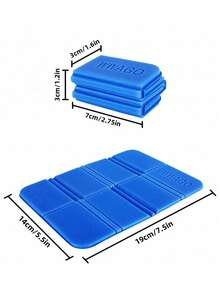 Camping Foldable Ultralight Foam Cushion, Outdoor Folding Foam Camping Cushion, Reusable Waterproof Foam Cushion, Hiking Travel Cushion, Small Foldable Waterproof Foam Cushion, Can Sit On The Backrest, Ultralight Foam Cushion, Save Backpack Space, Reduce Weight, Comfortable And Portable The Best Partner For Outdoor Sports, Family Picnics, Outings, Park Activities! - Multicolor - View 12