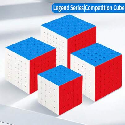 SENGSO Speed Cube 5x5 6x6 7x7 8x8 Stickerless Cube | Smooth Rotation Professional Competition High-Order Cube Educational Toy