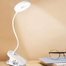 EstiloTendenciaLampara De Escritorio LED, LáMpara De Oficina Mesa, 360 °   Ajustable, Luz De Lectura Recargable, 3 Modos De IluminacióN, AtenuacióN TáCtil, ProteccióN Ocular, Para Trabajar, Estudiar, Leer, EscribirCalidad PremiumVersióN Mejorada - B - Ver 8