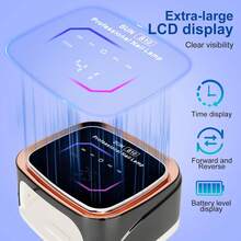 Professional UV Nail Lamp​ For Gel Polish, 108W Fast Curing 30/60/90/120s With Smart Sensor Nail Light For Salon & Home,US Plug - 查看 3