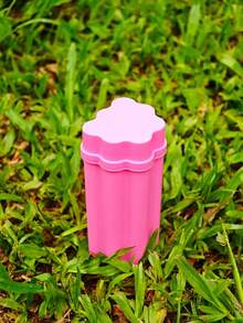 1pc New Integrated Lighter & Cigarette Storage Box, 6-Hole Cigarette Case, Portable Cigarette Box, Cigarette Protective Box, Waterproof & Moisture-Proof, Smoking Accessory, Great Gift For Friends And Family