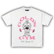 YYZ2 90s - Gold Gym Palm Springs T-Shirt - White - View 1