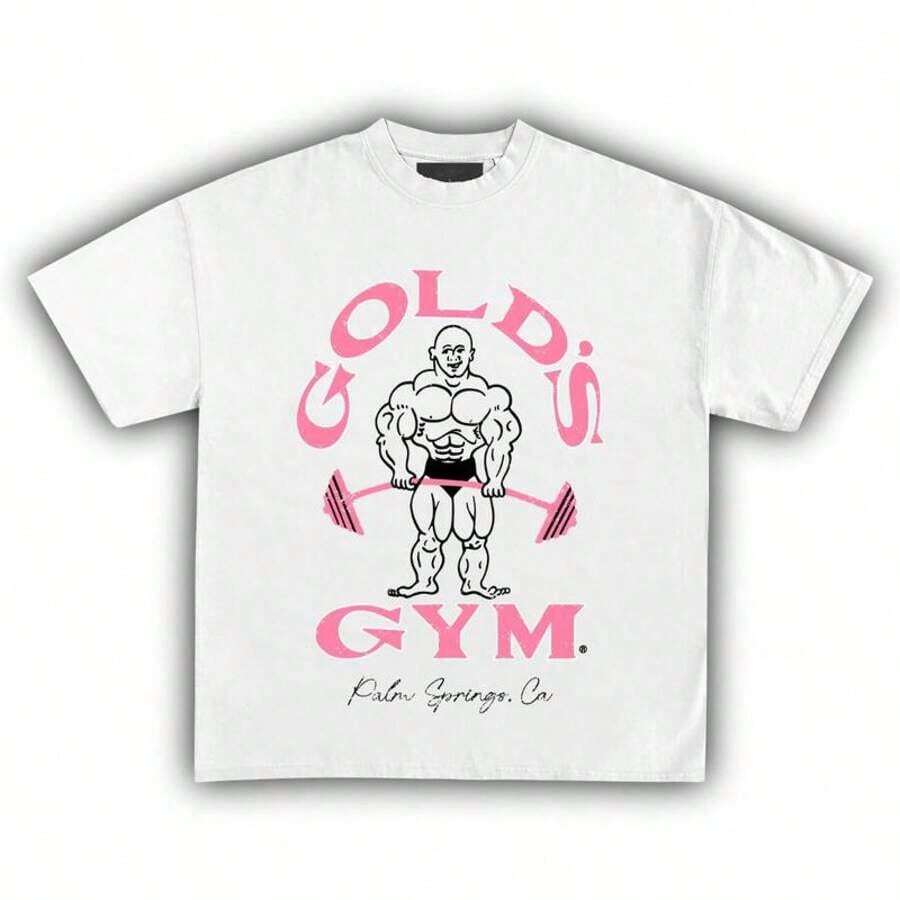 YYZ2 90s - Gold Gym Palm Springs T-Shirt - White - View 1