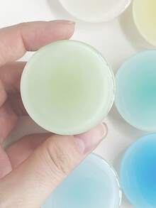 1 pièce Support de téléphone rond dégradé de couleur unie, support de téléphone pliable et télescopique de bureau créatif, support de téléphone adhésif extensible compatible avec , téléphone Android, cadeau pour anniversaire, famille, amis. Accessoires de téléphone avec poignée de téléphone à pousser-tirer. - Multicolore - Voir 3