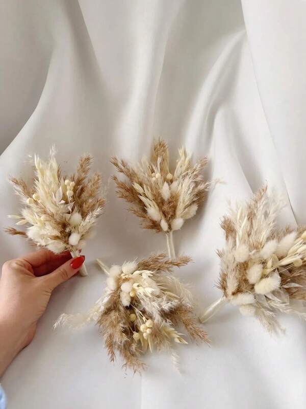 باقة زهور مجففة صغيرة، زهور مجففة صغيرة في إناء، هدية عيد، ترتيب إناء، أطقم الزفاف المركزية، زهور DIY، باقة صغيرة بوهيمية