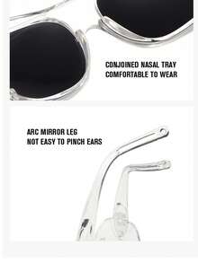 1 Paio di Occhiali di Antispruzzo a Copertura Totale