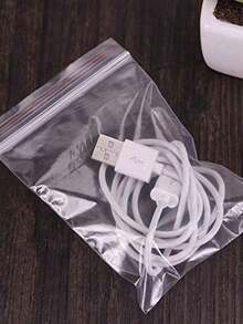 100 buc/pachet reutilizabile, etanșe, transparente, pentru depozitarea alimentelor, potrivite pentru bucătărie/baie, rezistente la umiditate/organizarea călătoriilor