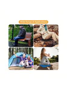 Camping Foldable Ultralight Foam Cushion, Outdoor Folding Foam Camping Cushion, Reusable Waterproof Foam Cushion, Hiking Travel Cushion, Small Foldable Waterproof Foam Cushion, Can Sit On The Backrest, Ultralight Foam Cushion, Save Backpack Space, Reduce Weight, Comfortable And Portable The Best Partner For Outdoor Sports, Family Picnics, Outings, Park Activities! - Multicolor - View 10