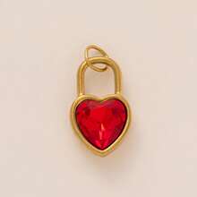 1pcINS Cute And Fashionable Stainless Steel Exquisite Cherry Underwear Top Boxing Gloves Mushroom Strawberry Cat Dog DIY Pendant, Plated With 18K Gold, Not Easy To Oxidize, Suitable For Wife And Mother To Freely Match - Multicolor - View 19