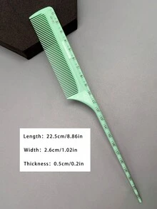 Cepillo de peluquería exclusivo de salón, peine con púas de estilo macaron multicolor, cepillo de cola de rata para peinar, esencial para el hogar y los viajes del estilista, cepillo de pelo, cepillo desenredante, cepillo de pelo, peines, barbero, herramientas para el cabello, productos para el cabello, cepillo para el cabello liso, cuidado del cabello, peine de cabello, peine de cabello, cepillo para cabello rizado, artículos para el cabello, cepillo desenredante, cepillo de bola, mini cepillo de pelo, productos para el cabello rizado, equipo de peluquería, Navidad, peluquería, peine de madera, artículos de viaje, peinado, peluquería