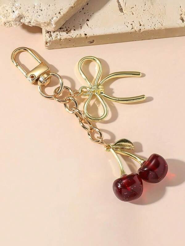 1 قطعة قلادة مفتاح من الأكريليك المزيف بشكل فراشة ذهبي/أحمر بطول 10 سم/3.93 بوصة، إكسسوار أنيق وبسيط مناسب للنساء والرجال للاستخدام اليومي، الحقيبة الظهرية، مفاتيح السيارة، السفر، المدرسة، الحفلات، هدية العطلات