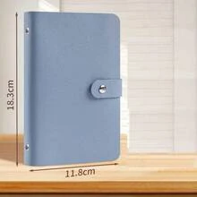 New Banknote Storage Book. Made Of PU Material, Can Accommodate 100 Banknotes Storage Book, With Banknote Photo, Stamp, And Bank Card Storage Book 1 Pc A6 Super Large Capacity Cash Storage Book. Includes 50 Best Gifts, Suitable For Various Festivals