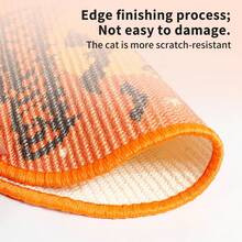 Halloween & Christmas Nightmare Decorations, Halloween & Christmas Hanging Decorations, Nightmare Theme Tree Home Indoor Party Decor, Ghost, Pumpkin, Bat, Evil Pumpkin Head, Holiday Themed Atmosphere, Sisal Cat Scratch Pad (Suitable For Walls, Sofas And Carpets), Durable Anti-Shedding Cat Scratch Surface With Hook And Loop Hooks, Indoor Cat Scratching Pad Wall Scratcher